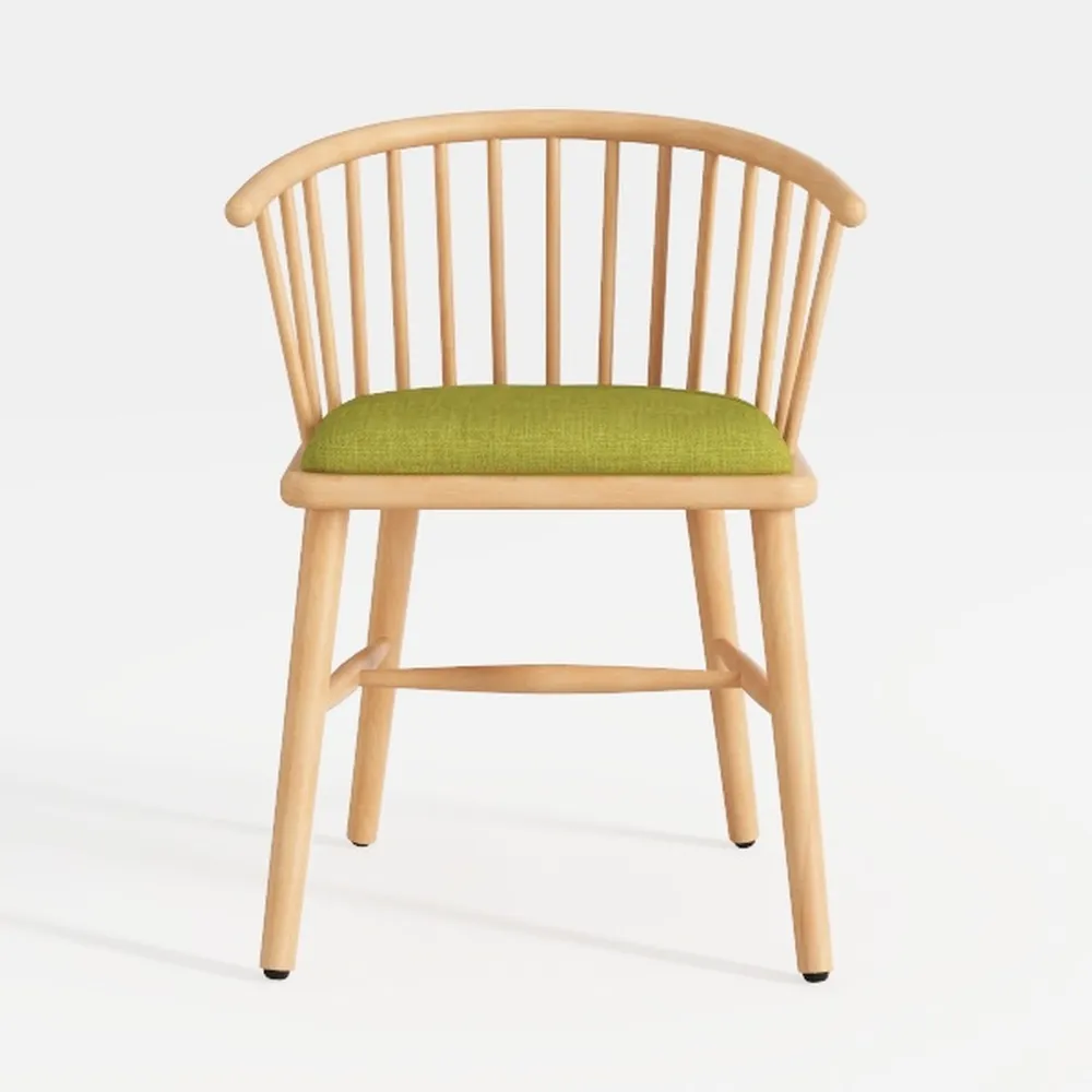 Dining Chair, Nordic Solid Wood Princess Chair