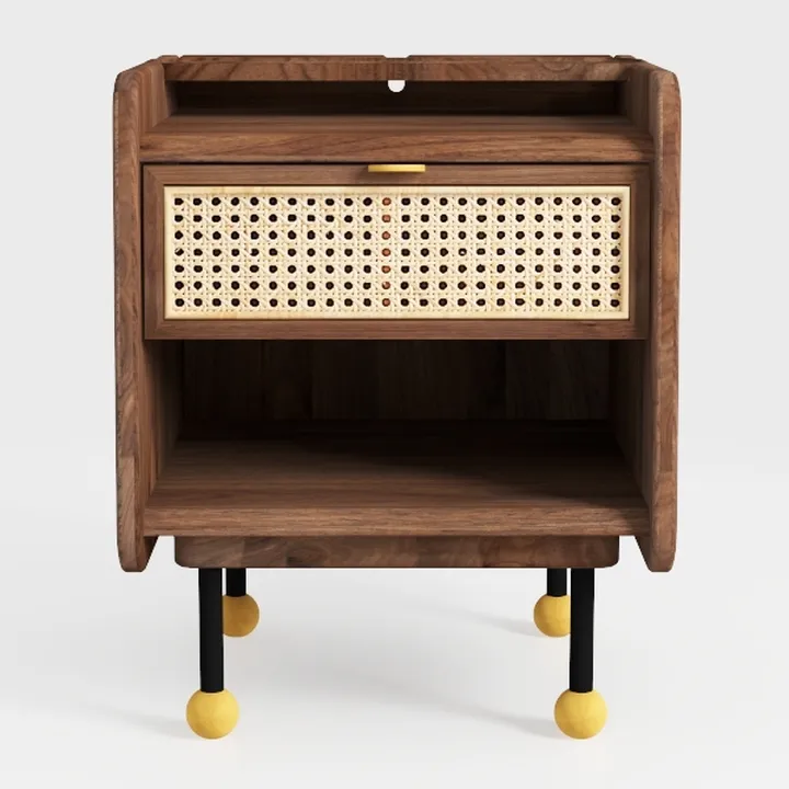 Farini Sideboard Buffet Cabinet with 4 Drawers,