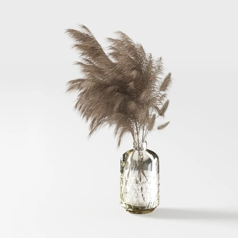 Quoowiit Ceramic Rustic Farmhouse Vase, Distressed