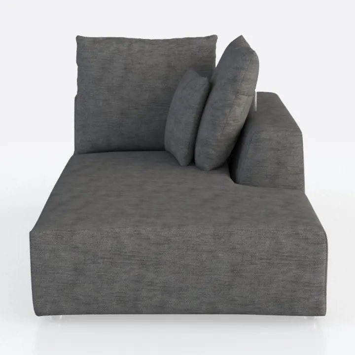 Marsail 111" L-Shape Sofa, Modular Cloud Couches w