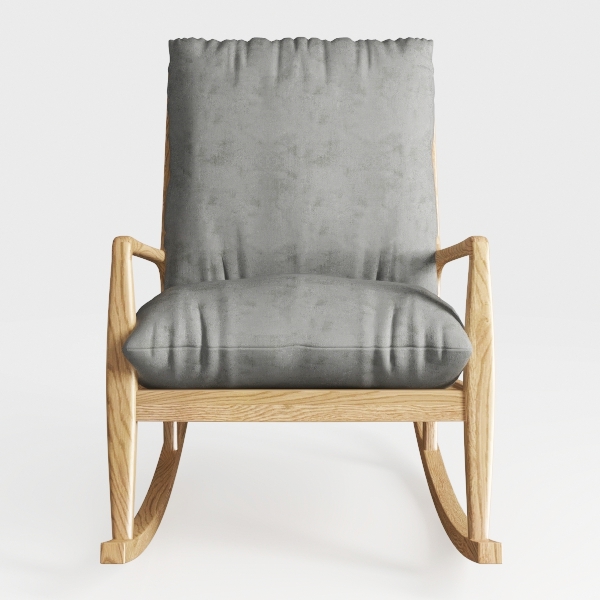 ULTRAWAVE Chair Solid Wood Glider Chair with Pillo