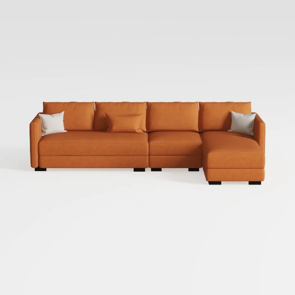 ELUCHANG Oversized 113" Modular Sectional Sofa