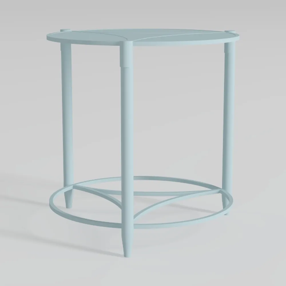 LZRS Round Adirondack Patio Side Table End Table