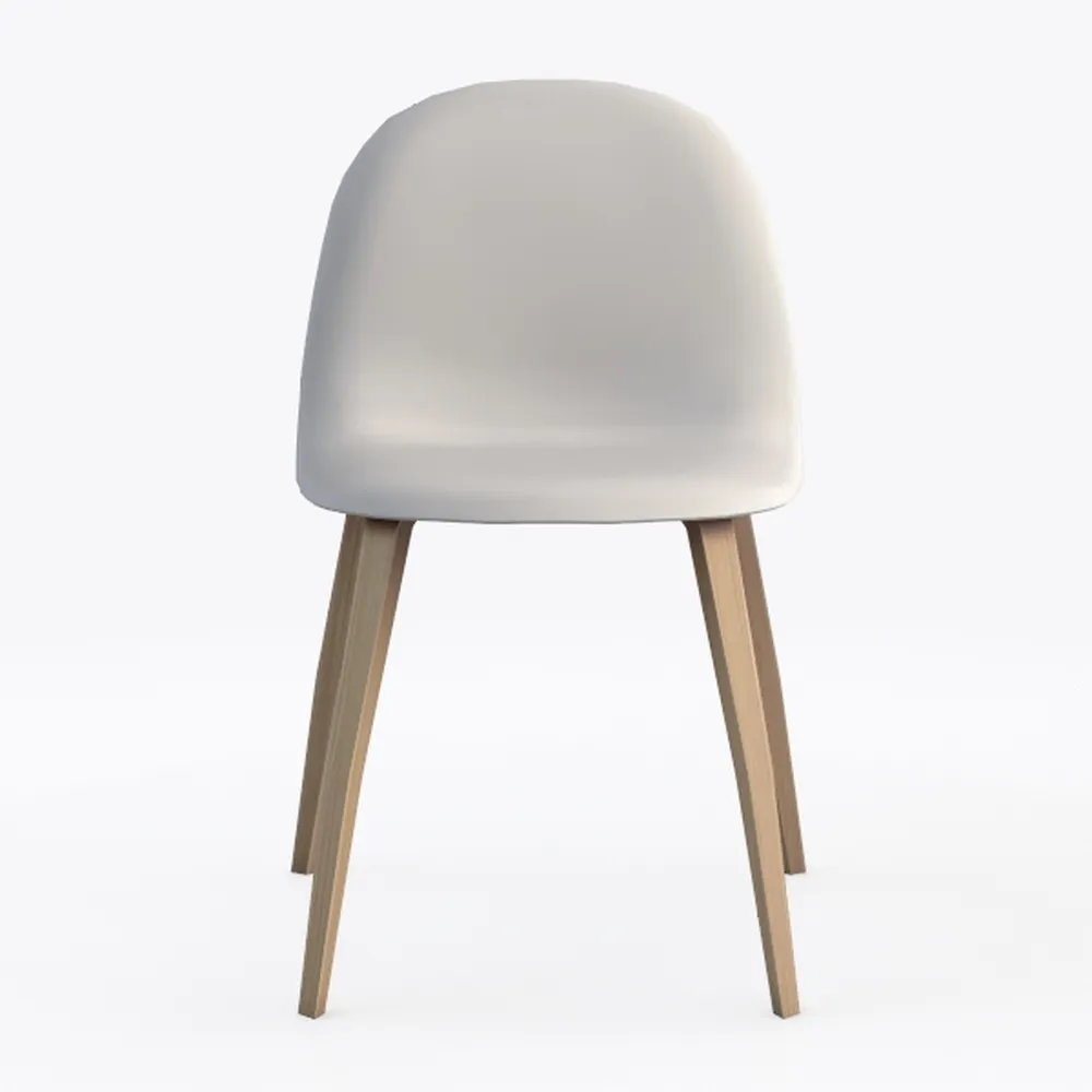 Home Office Desk Chair No Wheels, Upholstered Line