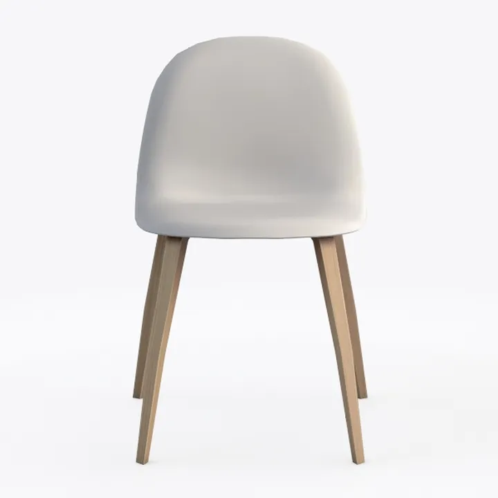 Home Office Desk Chair No Wheels, Upholstered Line