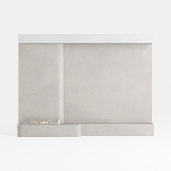 background wall-White Serenity