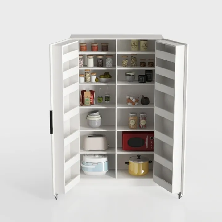 50" Kitchen Pantry Farmhouse Storage Cabinets