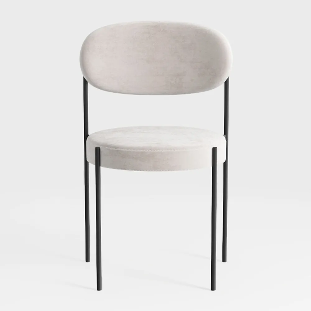 Panana Modern Dining Room Chairs, Mid-Century