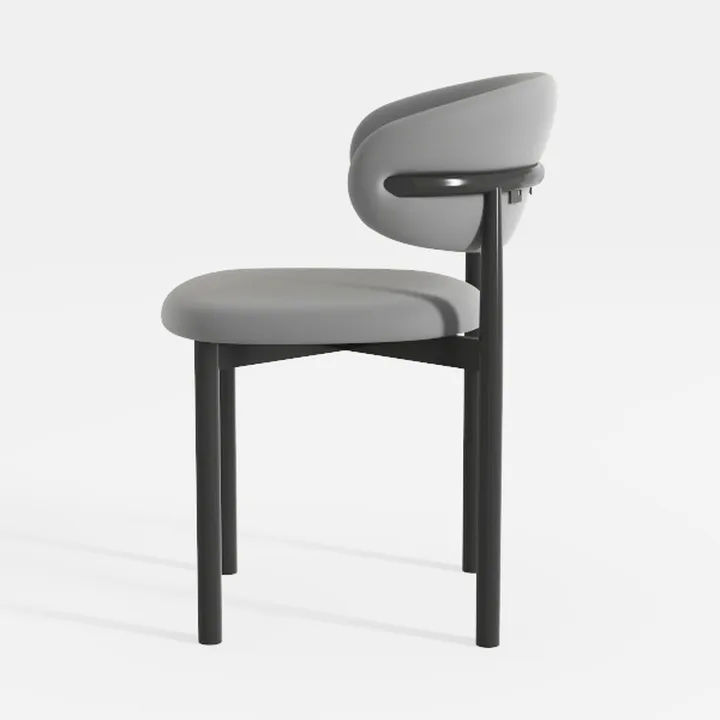 Solid Wood Dining Chairs Set of 2,Mid Century