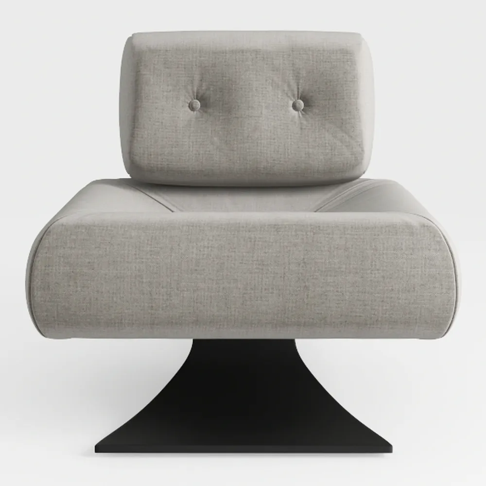 MCombo Swivel Accent Chair, Modern Tufted Upholste