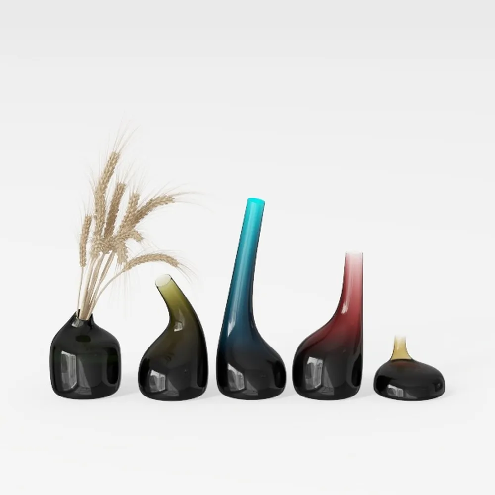 SIDUCAL Ceramic Rustic Farmhouse Vase | 7 Inch