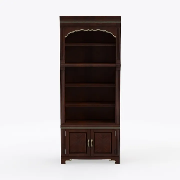 Kitchen Pantry Cabinet, Arched Bookshelf Bookcase