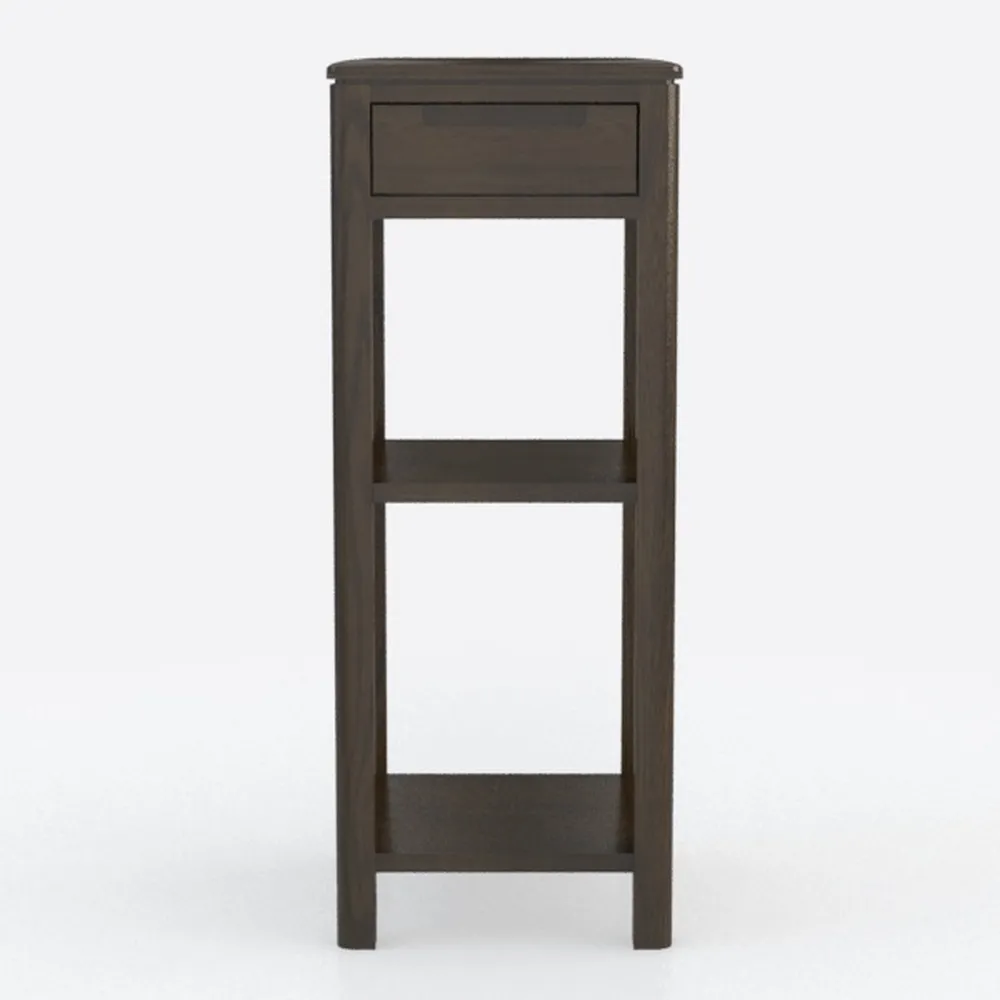 Furinno Turn-N-Tube End Table, 2-Pack, Espresso