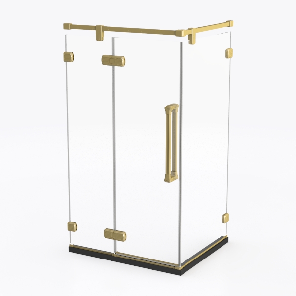 Frameless Bathtub Shower Doors 56-60" Width x 59