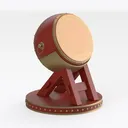 drum-Chinese New Year Right 45 Degree View