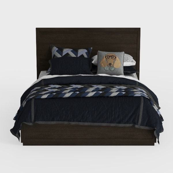 Rolanstar Twin Bed Frames with Headboard, Twin