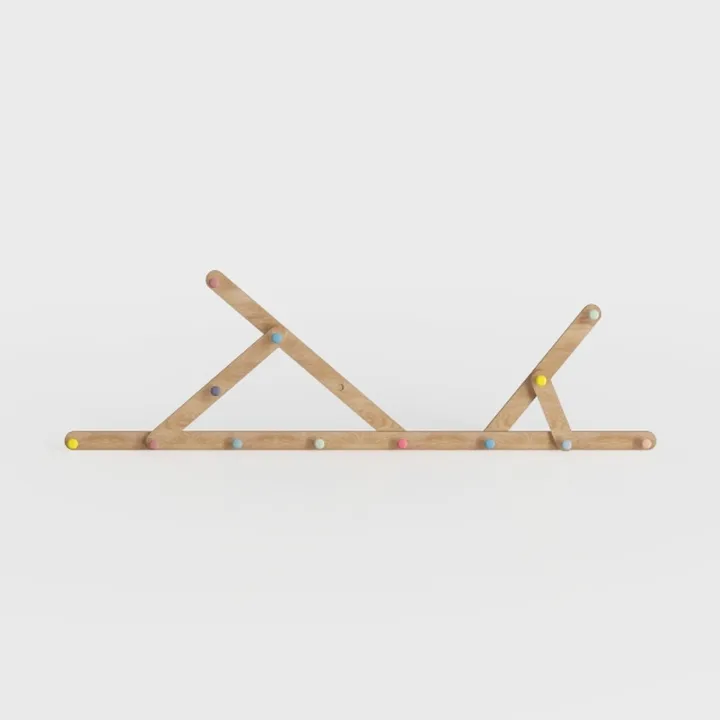 NA 3-Tier Bamboo Tree Modern Bookshelf, Creative