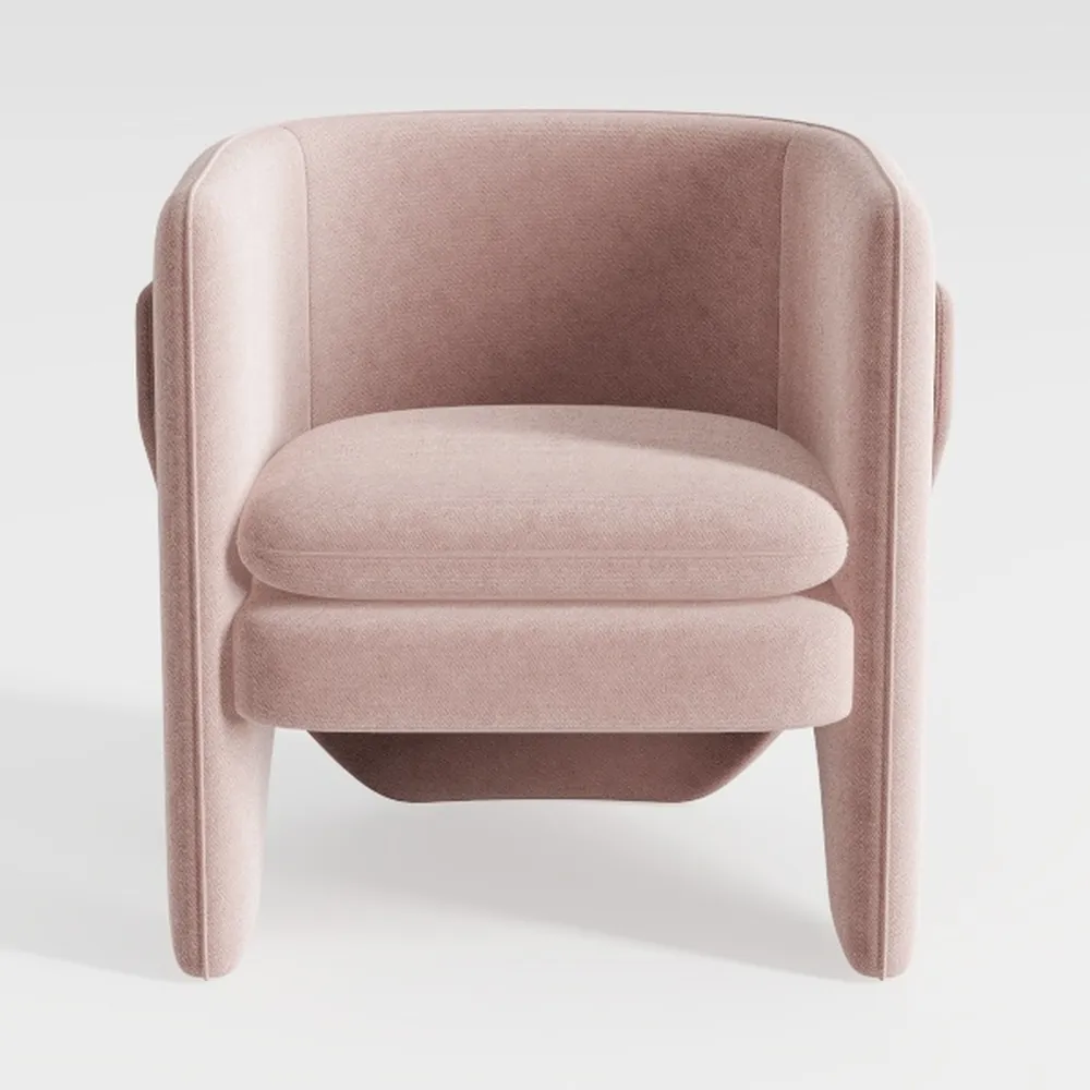 Yaheetech Accent Chairs, Modern Barrel Chair, Soft