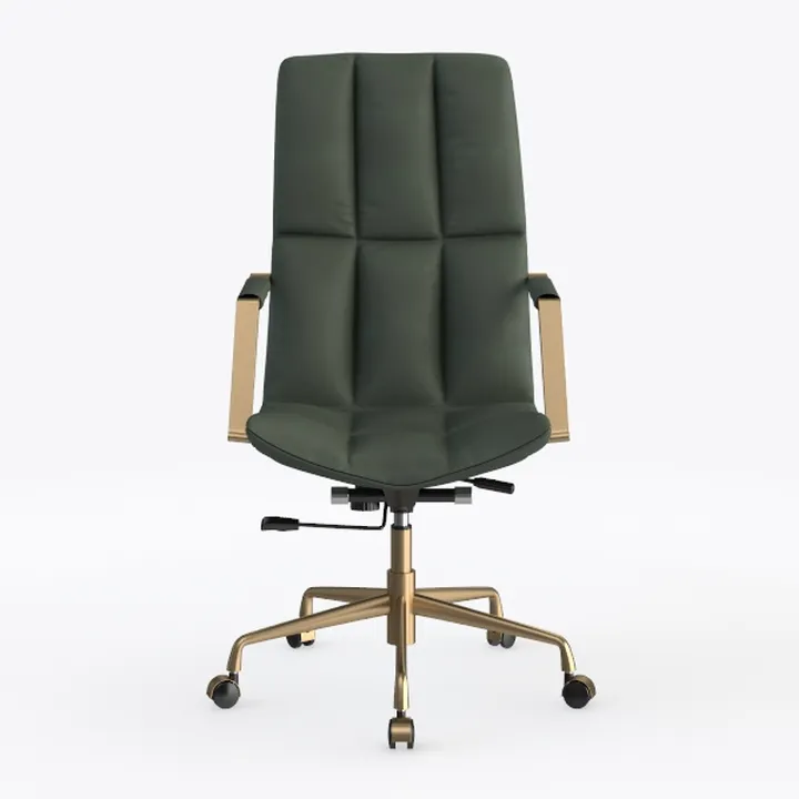 High Back Office Chair 400lbs Fabric- Adjustable