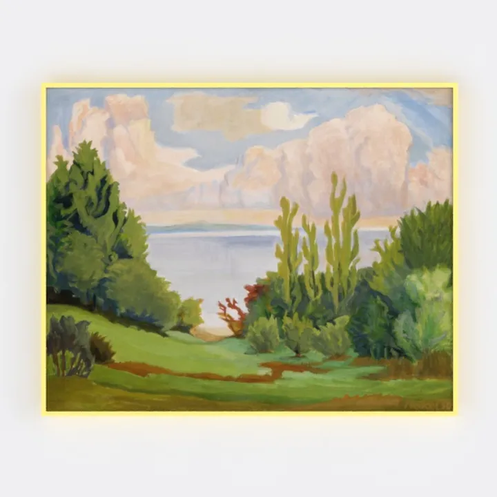 ARTZIO Framed Landscape Oil Canvas For Painting