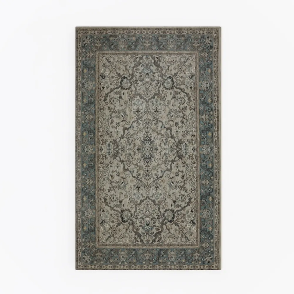 RUGGABLE Washable Vintage Area Rug – Verena Dark