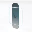 wall clock-Translucent Home Left 45 Degree View