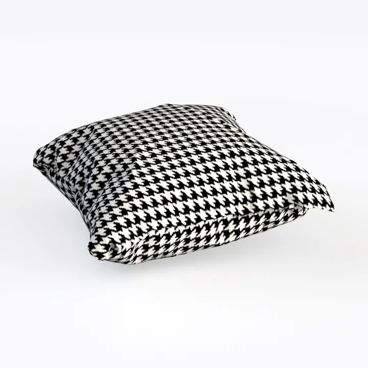 Outdoor Throw Pillow Cover Black Leopard Skin