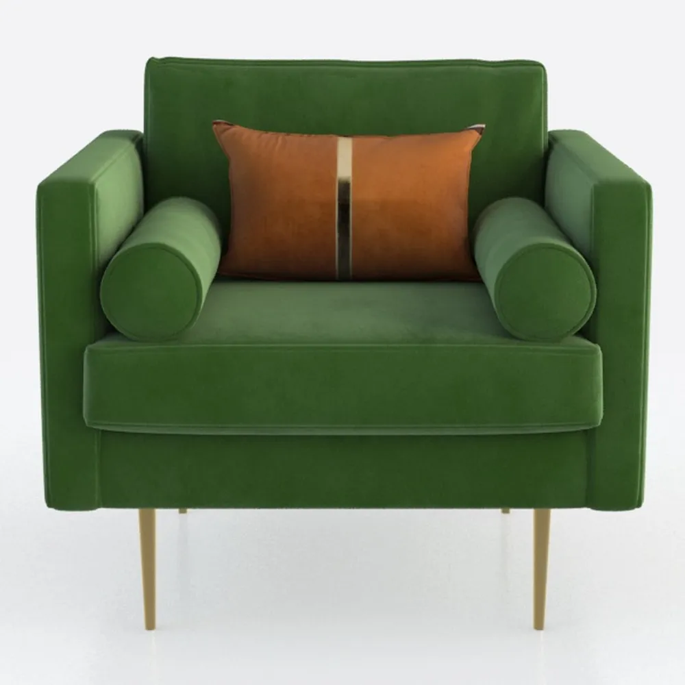 VIPNEW Lounge Chair Chaises Longues, Dark Green