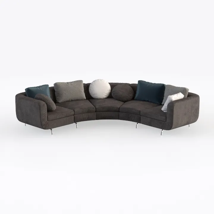 ERYE Contemporary Half-Moon Curved Symmetrical Mod