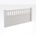 picket fence-Cozy Garden Fences & Gates Right 45 Degree View