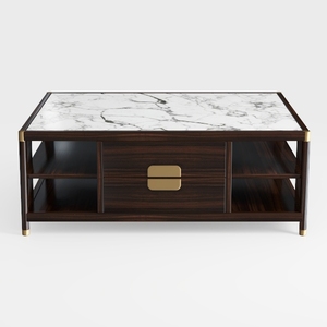 AWQM Retro Sideboard Buffet Cabinet with Power