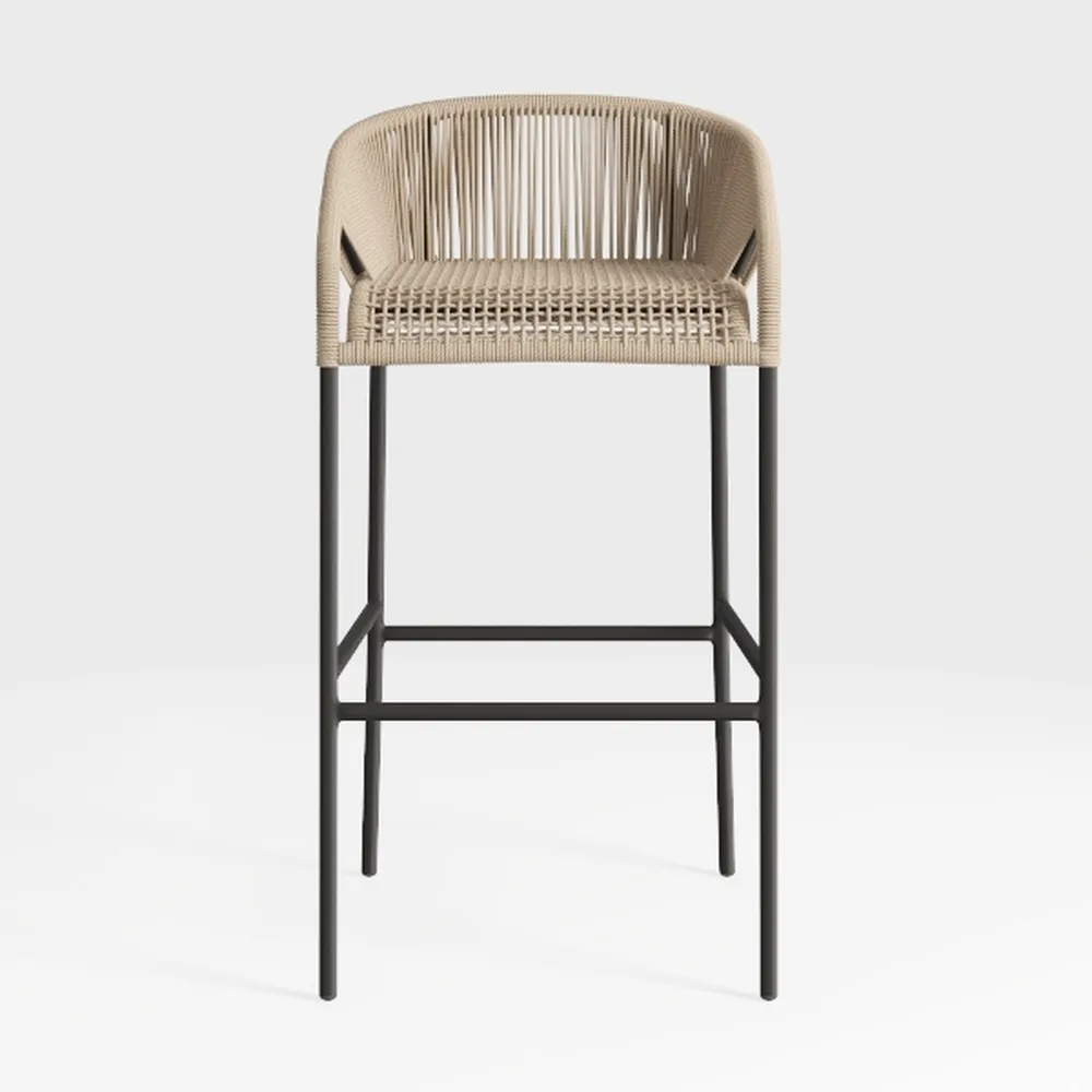 PURPLE LEAF Counter Height Bar Stools Set of 2