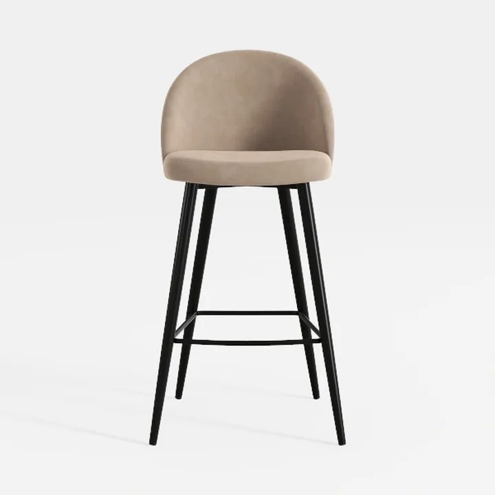 26'' Counter Height Bar Stools Set of 2, 360°