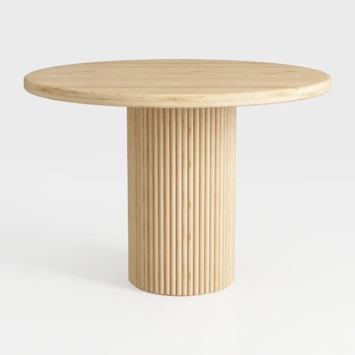 Tribesigns 47" Round Dining Table for 4, Farmhouse