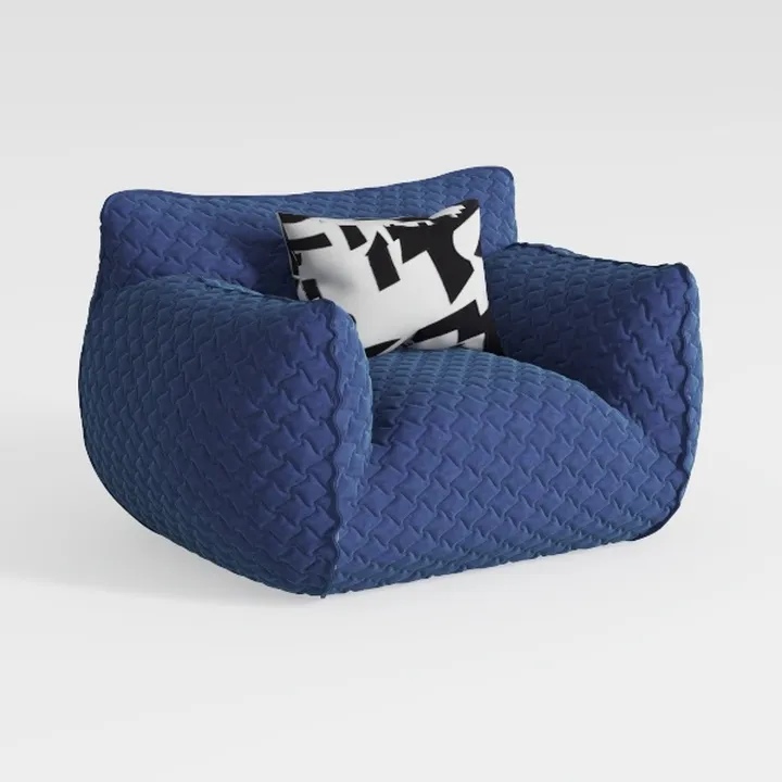 Setawix Chenille Upholstered Chaise Lounger Sleepe