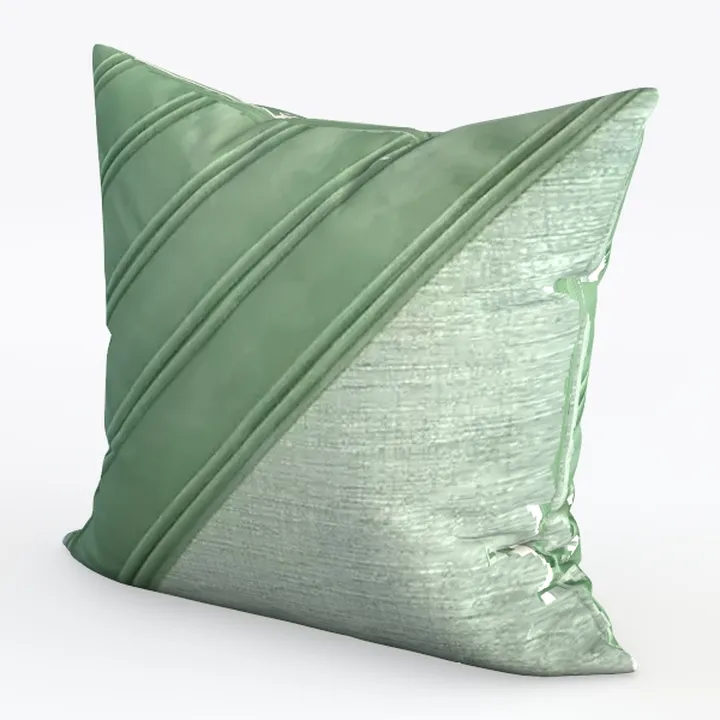 Summer Theme Palm Tree Leaves Outdoor Pillow
