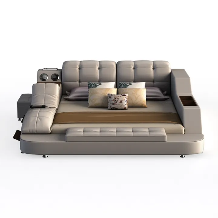 Luxury King Bed with Massage and Storage King