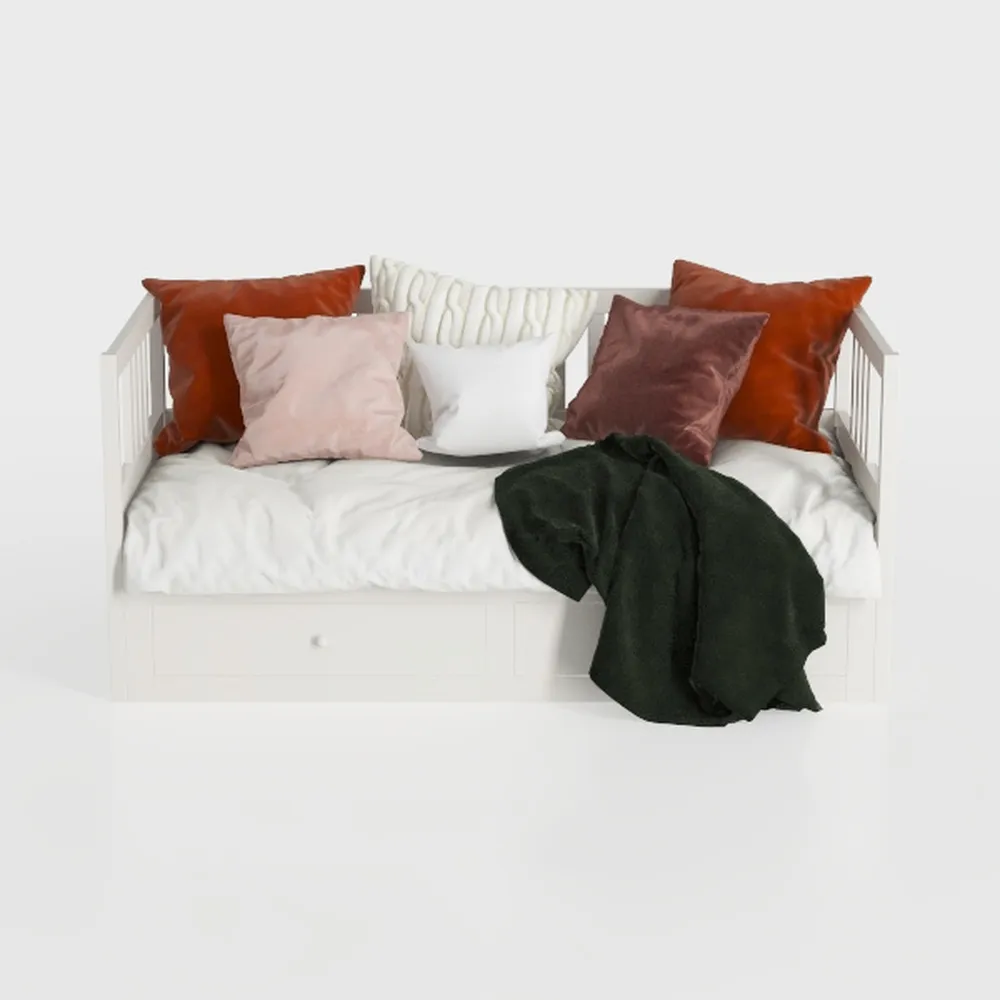 White Back Twin Daybed