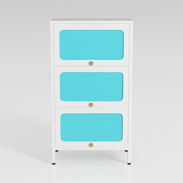 GRRICEPL Colorful Bedroom Nightstand, Small