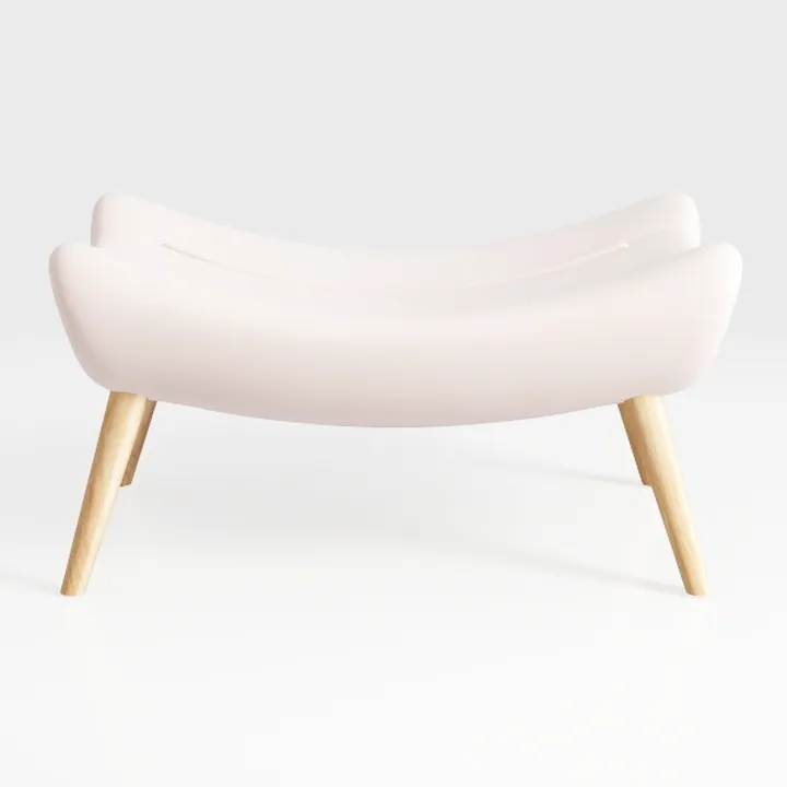 Hans Wegner Style Chair, Simple and Modern Leather