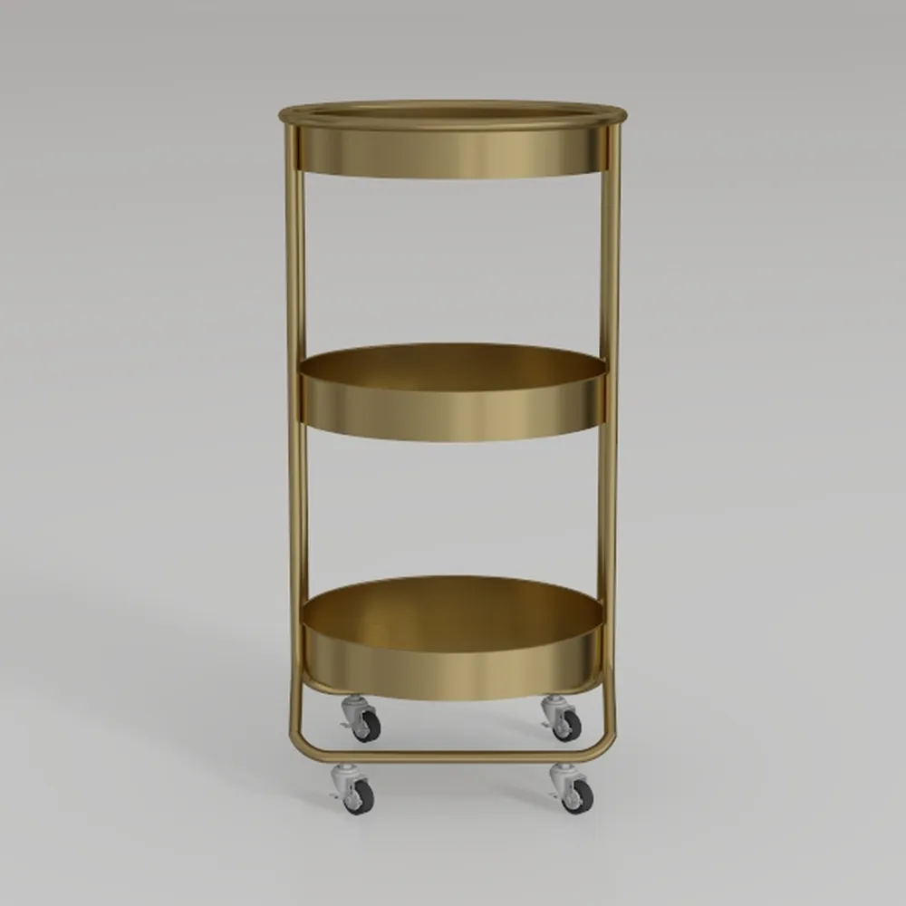 Side Table, Small Round Side Table for Small Space