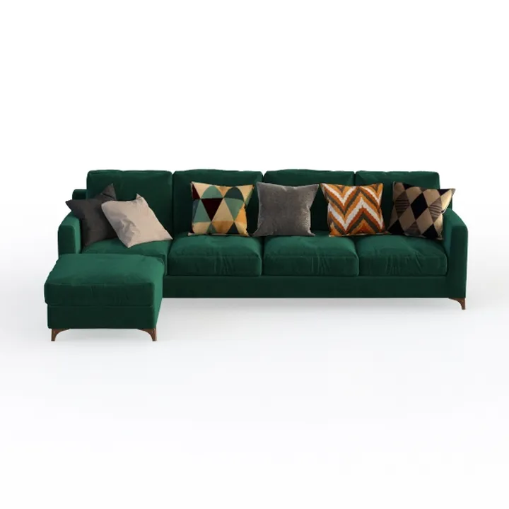 Sleeper Sofa, 76" Sectional Sofa Bed, 2 in 1 Pull