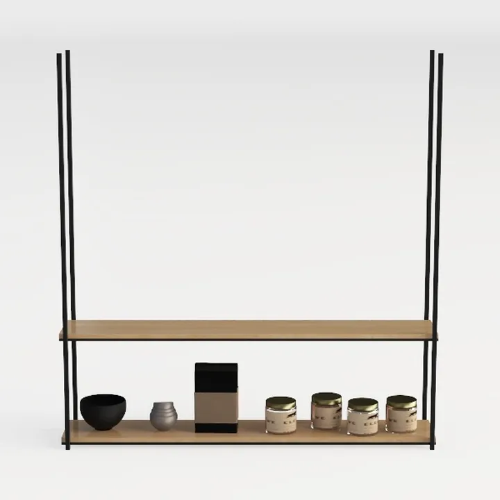 café wall shelf