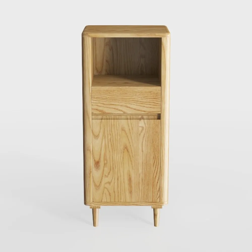 Bathroom Corner Storage Cabinet, 31.5''H Small