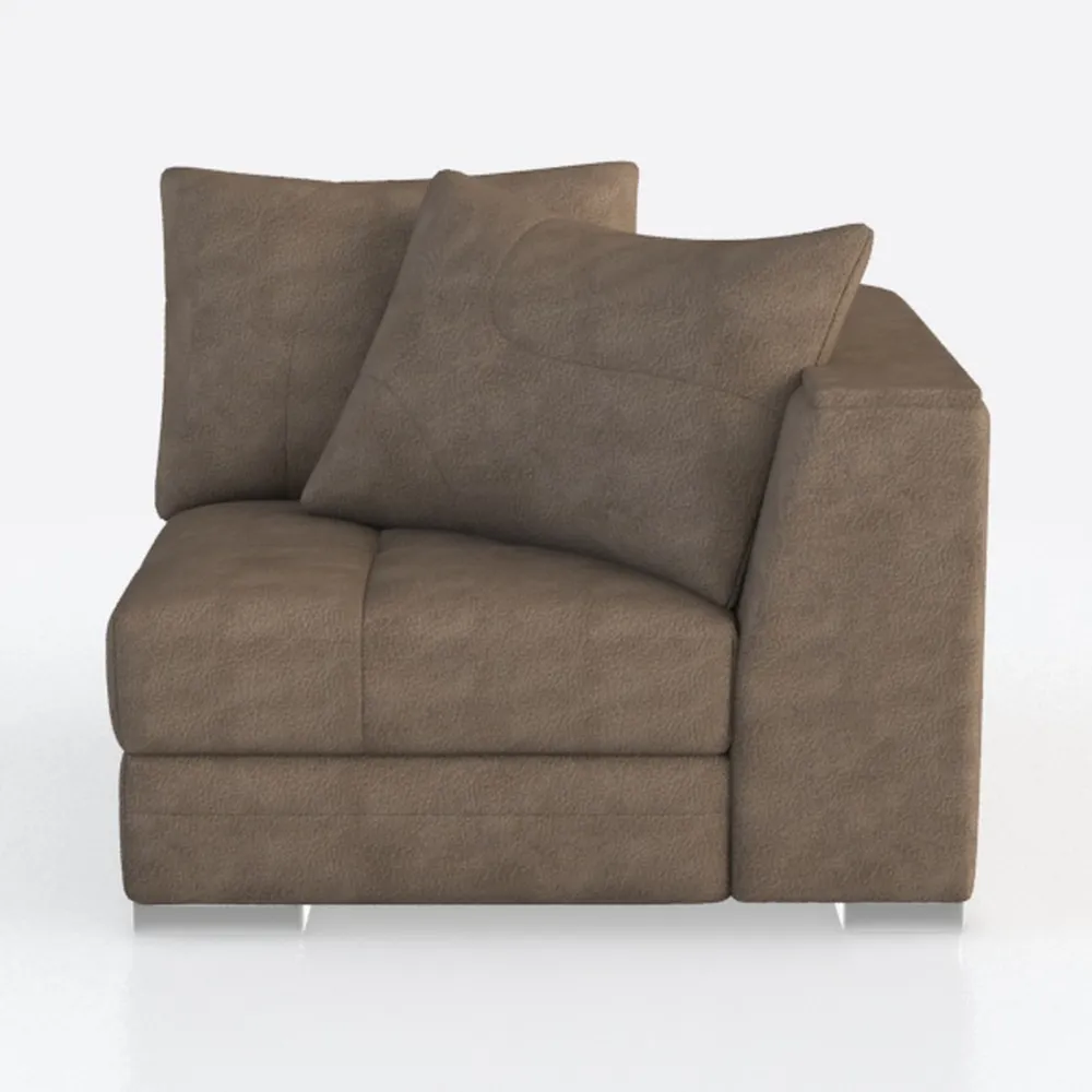 Panana Modern Couch Sofa 2-Seater Upholstered Fabr