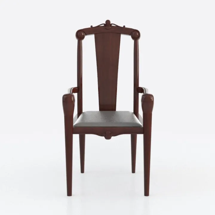Flash Furniture Lacey Series Solid Back Walnut
