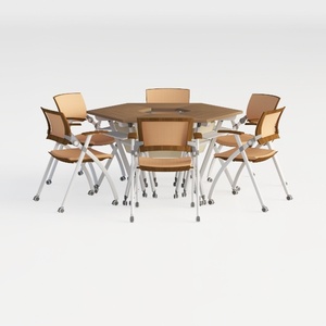 Brown PU Leather Chair, Upholstered Dining Room
