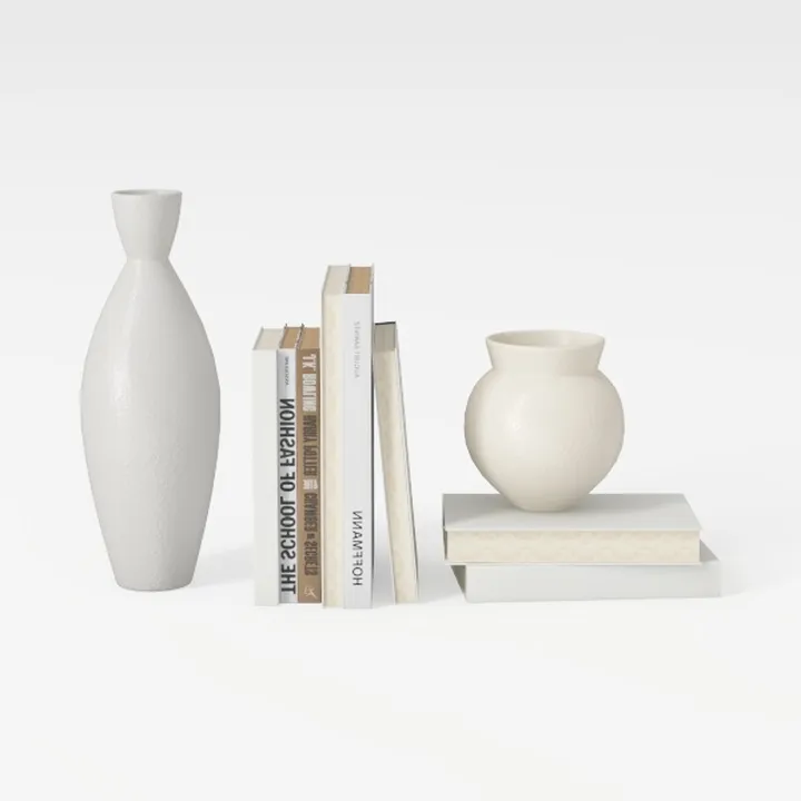 ZICOTO Beautiful Decorative Books-Warm Beige