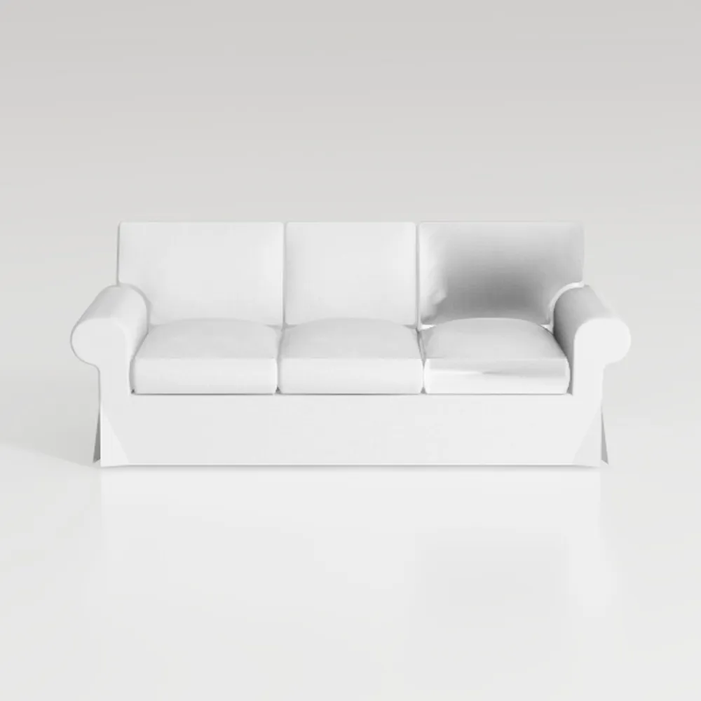 Sunset Trading Horizon Slipcovered Chair, White