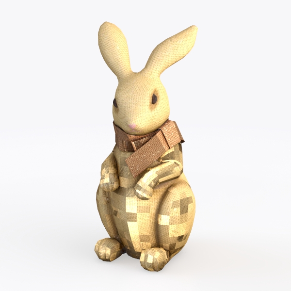 Standing Bunny Statue